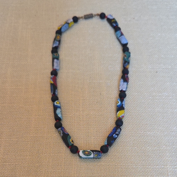 Multicolor Beaded Necklace - Picture 1 of 4